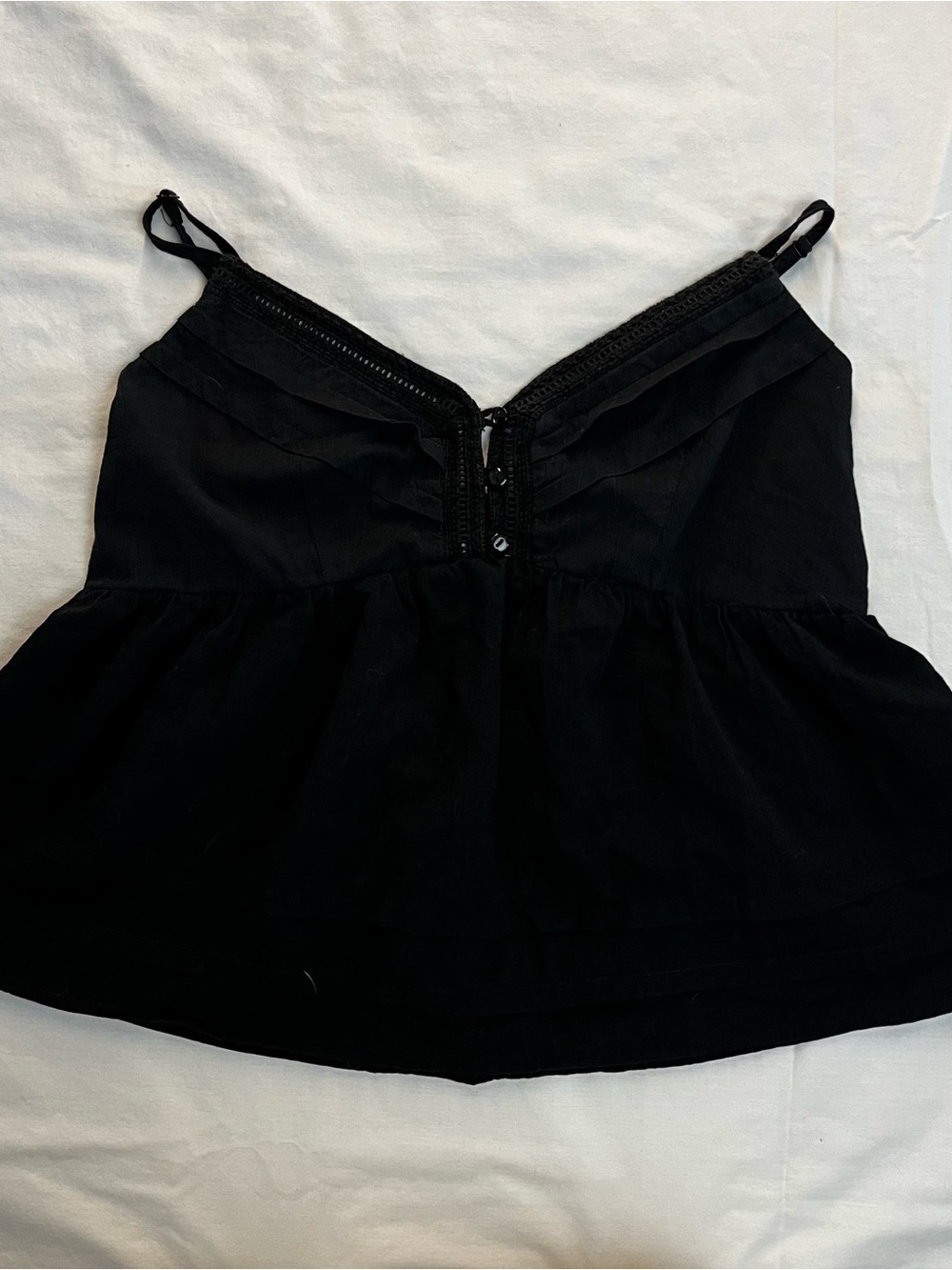 Universal Thread Black Women's Tank Top with Spaghetti Straps